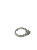 Bague de fiancaille Clea 0.42ct de diamants VS en or blanc 18k