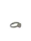 Bague de fiancaille Diana 1.14ct de diamants VS en or blanc 18k