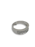Bague de fiancaille Gisele 0.74ct de diamants VS en or blanc 18k