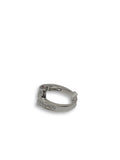 Bague de fiancaille Veronica 0.99ct de diamants VS en or blanc 18k