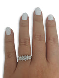 Bague de fiancaille Danielle 0.70ct de diamants SI en or blanc 18k