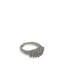 Bague de fiancaille Danielle 0.70ct de diamants SI en or blanc 18k