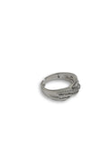 Bague de fiancaille Elodie 0.46ct de diamants VS en or blanc 18k