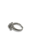 Bague de fiancaille Flora 0.42ct de diamants SI en or blanc 18k