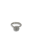 Bague de fiancaille Carmen 1.13ct de diamants VS en or blanc 18k