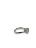 Bague de fiancaille Carmen 1.13ct de diamants VS en or blanc 18k