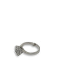 Bague de fiancaille Carmen 1.13ct de diamants VS en or blanc 18k