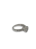 Bague de fiancaille Cheryl 1.14ct de diamants VS en or blanc 18k