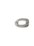 Bague de fiancaille Lisa 0.15ct de diamants SI en or blanc 18k