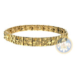 10K 7MM Bracelet Nugget MB-012 - OR QUEBEC 
