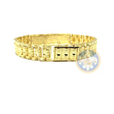 10K 11MM Rolly ID Bracelet MB-002 - OR QUEBEC 