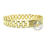10K 12MM Bracelet Rolly MB-003 - OR QUEBEC 