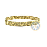 10K 7MM Bracelet Nugget ID MB-019 - OR QUEBEC 