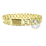 10K 12MM Bracelet Rolly MB-003 - OR QUEBEC 