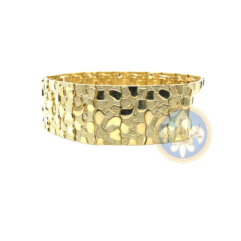 10K 23MM Bracelet Nugget ID MB-024 - OR QUEBEC