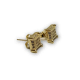 Studs Micro Paver  en or 10K GE-303 - OR QUEBEC 