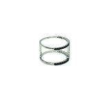 * Skylar * Bague de fiancailles en or blanc 14K avec diamants 0.44CT - OR QUEBEC 