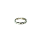 * NATALIE * Bague de fiançailles en or 14K blanc Avec SI Diamants 0.34CT - OR QUEBEC 