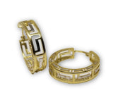Versace 3d 2 tons en or 10K Special GE-340
