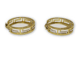 Versace 3d 2 tons en or 10K Special GE-340