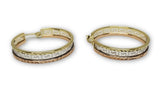 Versace 3 tons en or 10k grand coupe diamond cut ge-347 - OR QUEBEC 