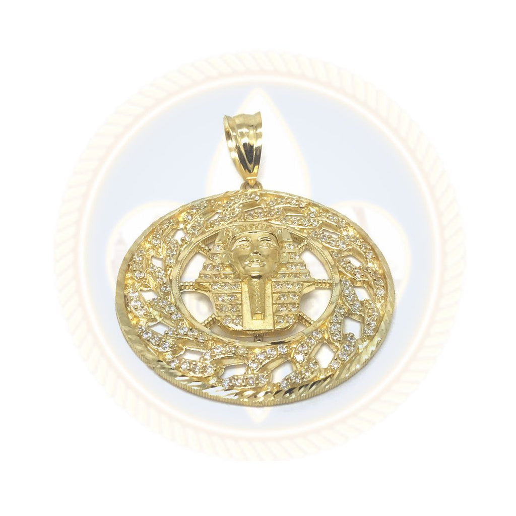 10K Or Jaune Cuban Link Pendentif CLP_003 - OR QUEBEC 