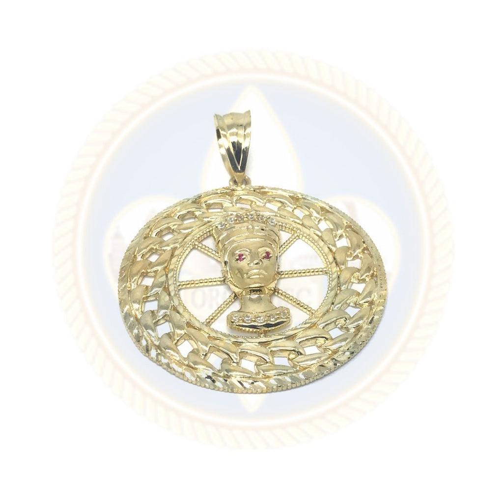 10K Or Jaune Cuban Link Pendentif CLP_004 - OR QUEBEC 