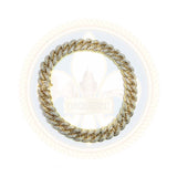 10K Or Jaune 2.26CT Diamant Bracelet Cuban Link DBG-003 - OR QUEBEC 