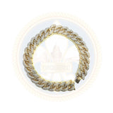 10K Or Jaune 4.31CT Diamant Bracelet Cuban Link DBG-004 - OR QUEBEC 