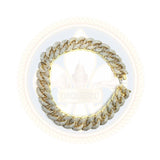 10K Or Jaune 4.31CT Diamant Bracelet Cuban Link DBG-004 - OR QUEBEC 