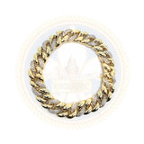 10K Or Jaune 1.39CT Diamant Bracelet Cuban Link DBG-006 - OR QUEBEC 