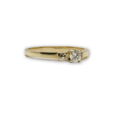 Bague Autres Diamants 14K Or Jaune DRG-036 - OR QUEBEC 
