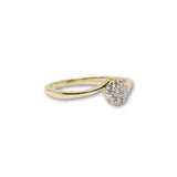 10k Femme Bague Diamants de 0.18CT DRG-067 - OR QUEBEC 
