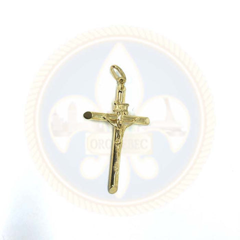 Pendentif Homme Croix en or 10 Karat M GCP-052 - OR QUEBEC 