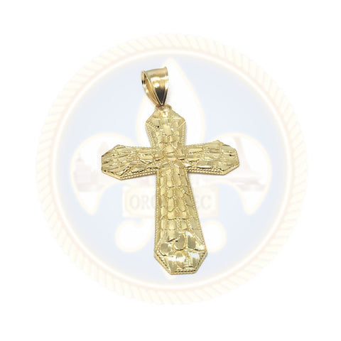 10K Or Jaune Croix Pendentif GCP_001 - OR QUEBEC 