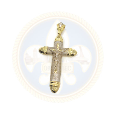 Pendentif Croix en or 10k GCP_045 - OR QUEBEC 