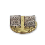 10K Or Jaune Boucle d'oreille Stud Clotho GE-039 - OR QUEBEC 