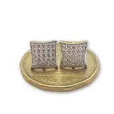 10K Or Jaune Boucle d'oreille Stud Doris GE-042 - OR QUEBEC 