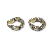 10K Versace Boucle d'oreille en Or Jaune GE-088 - OR QUEBEC 