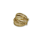 Boucle d'oreille Femme Or Jaune 10k Versace GE-094 - OR QUEBEC 