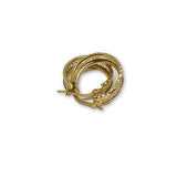 Boucle d'oreille Femme Or Jaune 10k Versace GE-094 - OR QUEBEC 