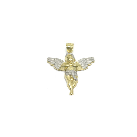 10K Pendentif Homme Ange en or GPA-002 - OR QUEBEC 