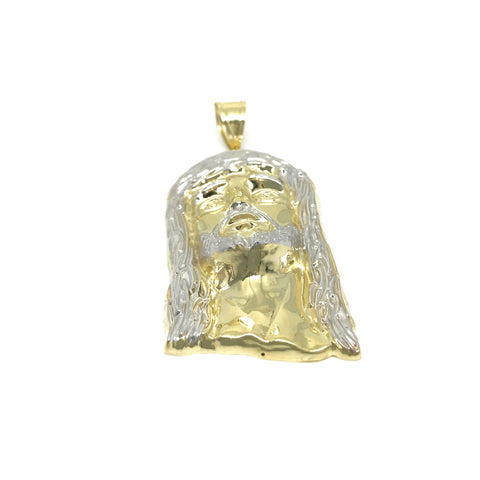 10K Pendentif Jésus Christ en or jaune GPA-006 - OR QUEBEC 