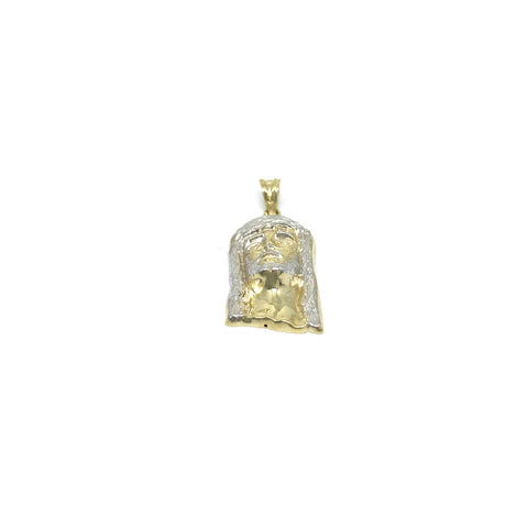 Pendentif de Jésus Christ en Or Jaune 10K GPA-011 - OR QUEBEC 