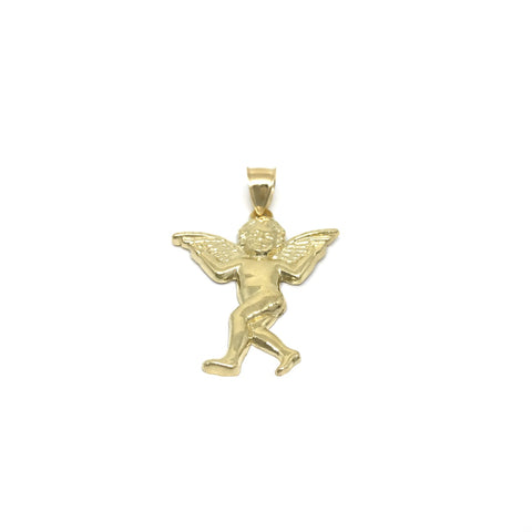 Pendentif en or jaune 10K Ange bébé GPA-054 - OR QUEBEC 