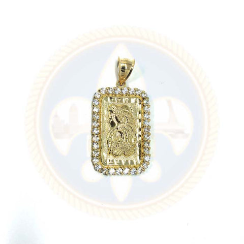 Pendentif Or Jaune 10K Lady Fortuna LFG-009 - OR QUEBEC 