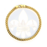 10k 4MM 8.5IN Franco Bracelet MBG-032 - OR QUEBEC 