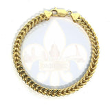 10k 6MM 9IN Franco Bracelet MBG-033 - OR QUEBEC 