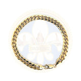 10k 7.5MM 8.5IN Cuban Link Bracelet MBG-036 - OR QUEBEC 