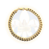 10k 7.5MM 8.5IN Cuban Link Bracelet MBG-036 - OR QUEBEC 